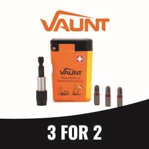 3 for 2 on Vaunt Screwdriver Bits